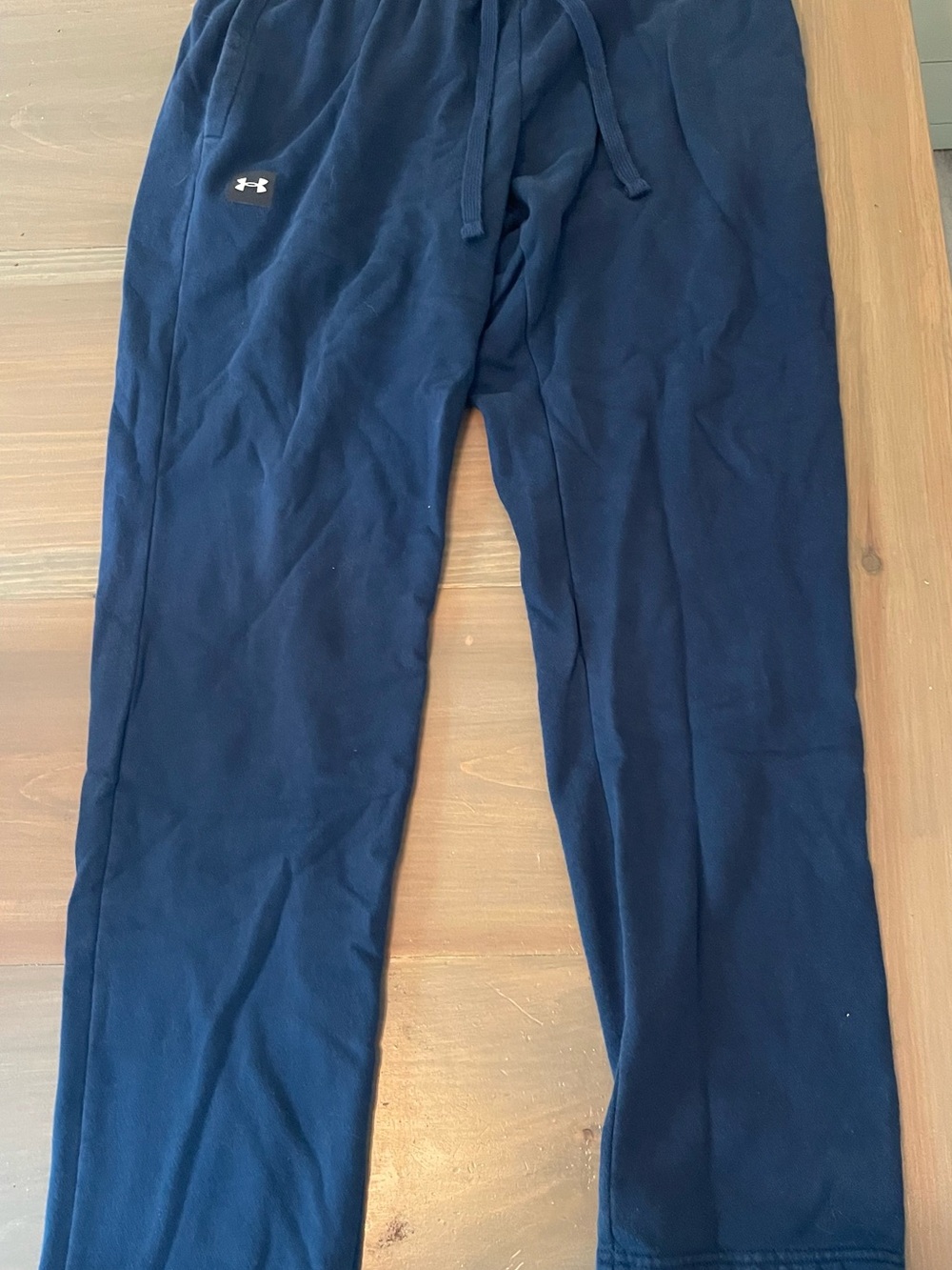 Under Armour Men's Navy Blue Drawstring Sweatpants